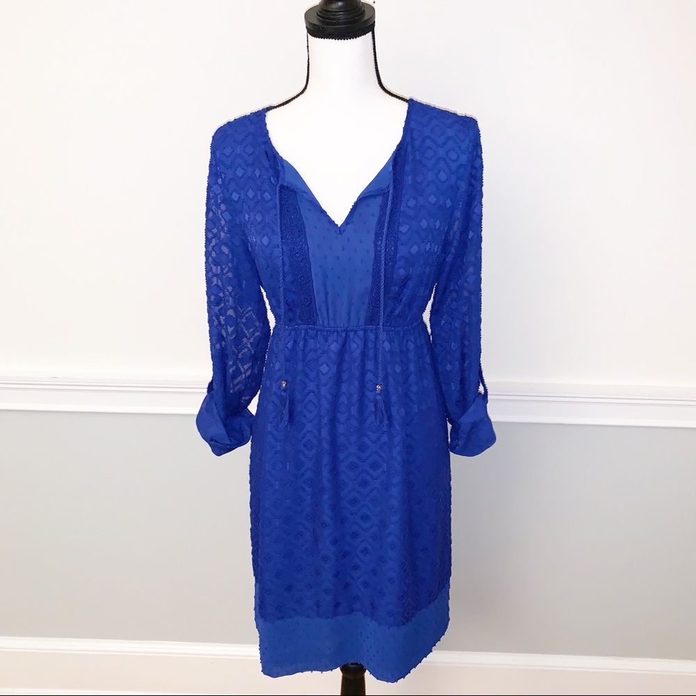 Motherhood Maternity Royal Blue Dress